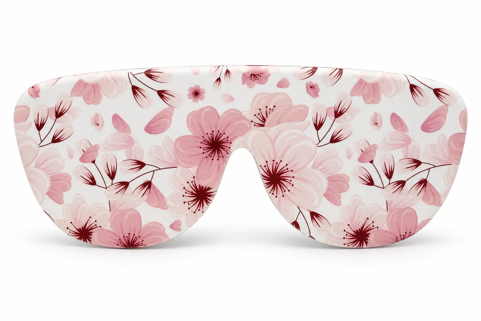 Pink Blossom printed Icons glasses case