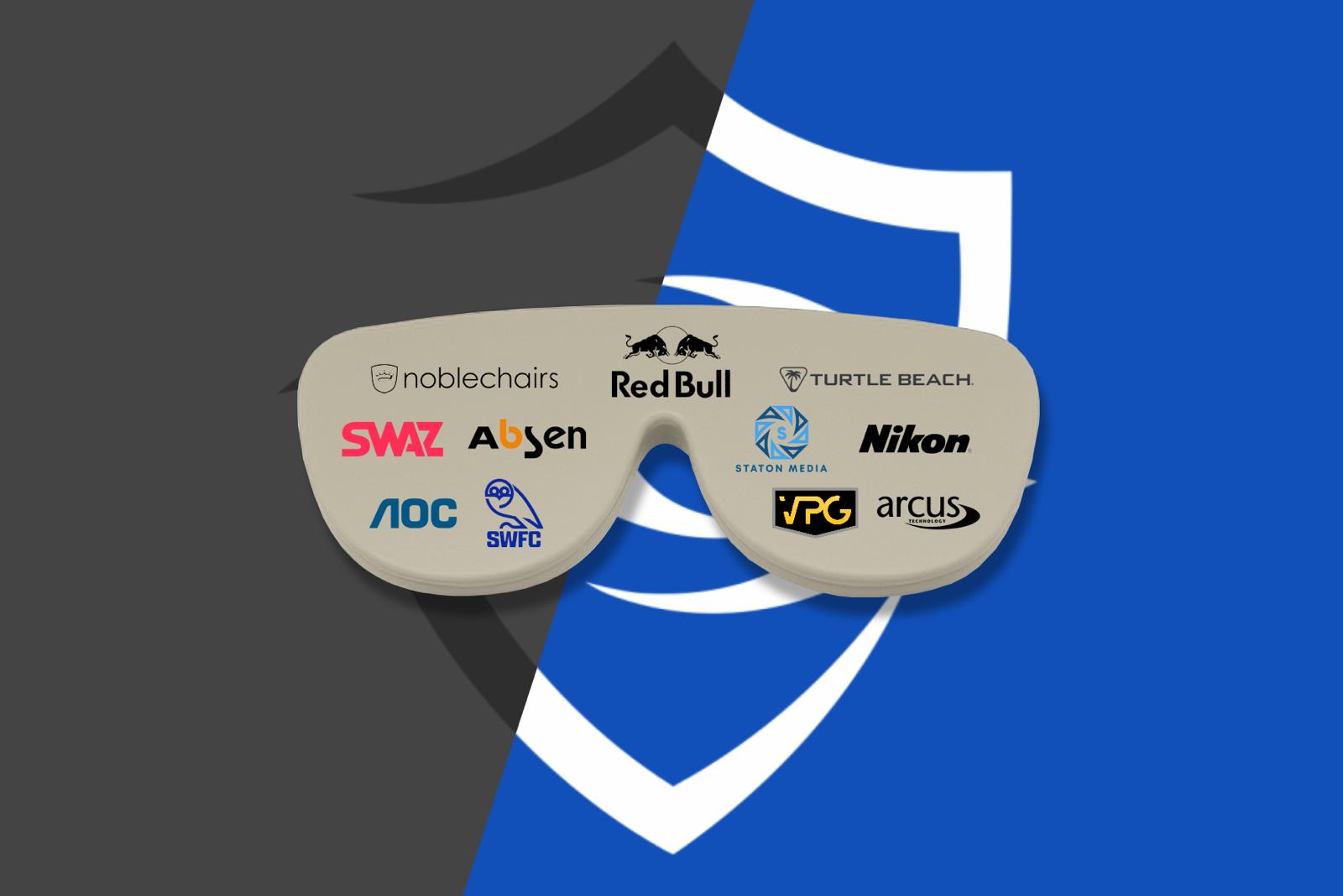 Custom case featuring Sheffield Wednesday and the event sponsors’ logos